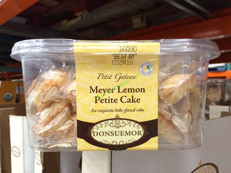 Donsuemor Lemon Petite Gateau 20.56 Ounce Container