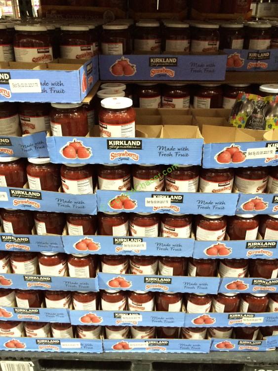costco954684kirklandsingaturestrawberryspreadall CostcoChaser