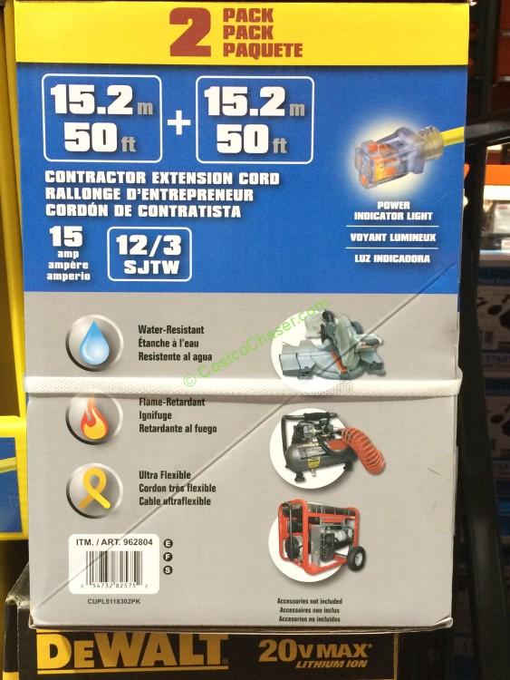 costco96280450foot123sjtwextensioncorditem CostcoChaser