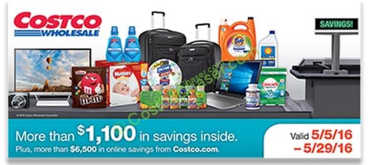 Costco Coupon Book: May 5 - May 29, 2016