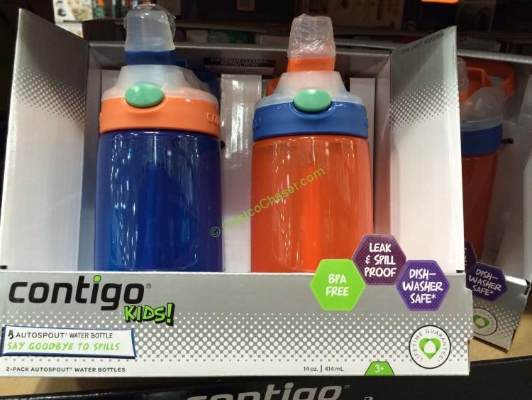 Costco1026355ContigoGIZMO 2PKKidsWaterBottleSetbox CostcoChaser
