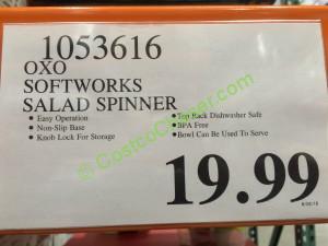 Costco-1053616- OXO-Softworks-Salad-Spinner-tag