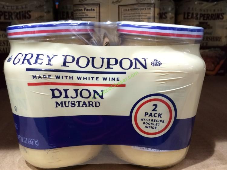 Grey Poupon Dijon Mustard 2/16 Ounce Jars