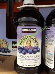 Costco-46721- Kirkland Signature -ewmans-Grape-Juice-face