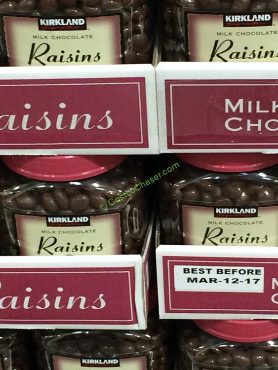 Costco835671KirklandSignatureChocolateRaisinsall CostcoChaser