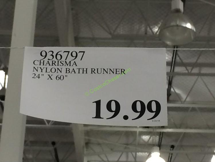 Charisma Nylon Bath Runner 24” X 60” CostcoChaser