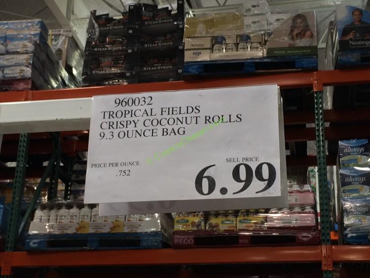 Costco960032 TropicalFieldsCrispyCoconutRollstag CostcoChaser