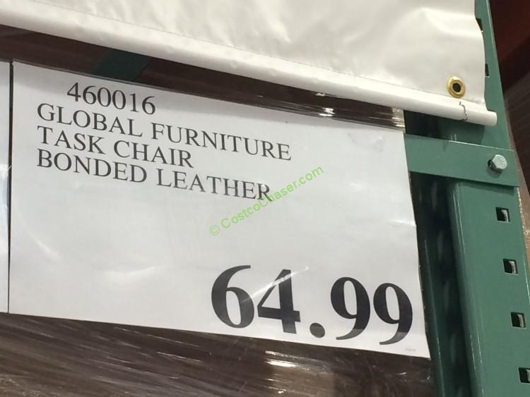 Global Furniture Task Chair Bonded Leather CostcoChaser