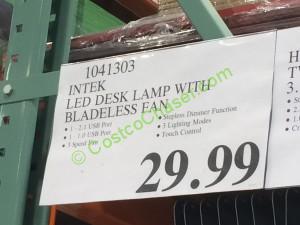 costco-1041303-intek-led-desk-lamp-with-bladeless-fan-tag