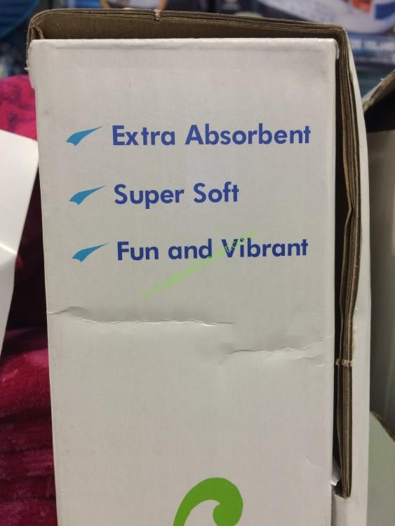 Kirkland Signature Jacquard Beach Towel 40” x 72” CostcoChaser