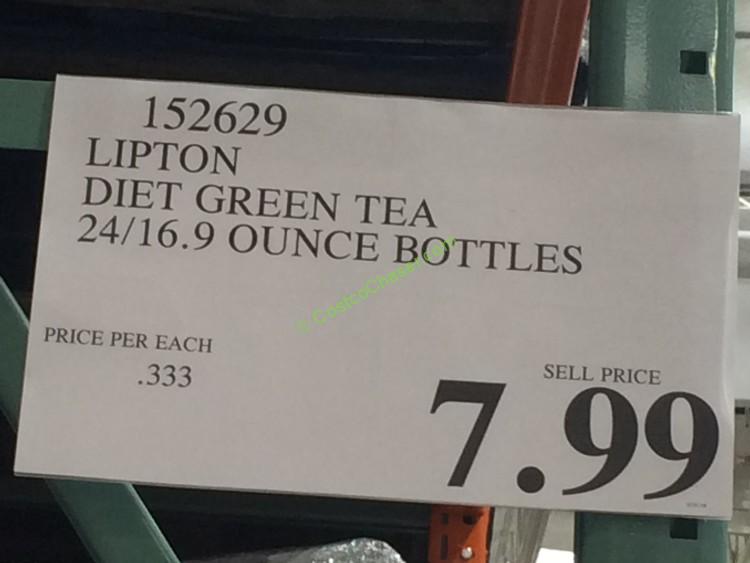 costco152629liptondietgreenteatag CostcoChaser