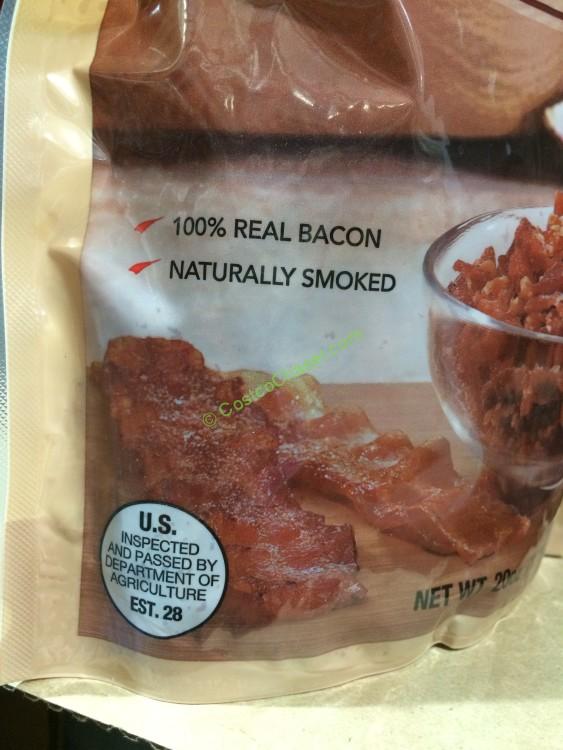 Kirkland Signature Crumbled Bacon 20 Ounce Bag CostcoChaser