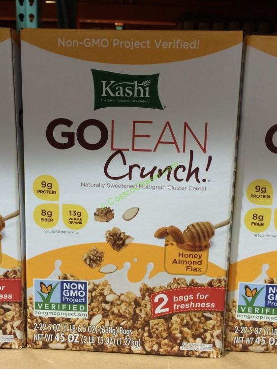 Kashi Golean Crunch Honey Almond Flax 45 Ounce Box CostcoChaser