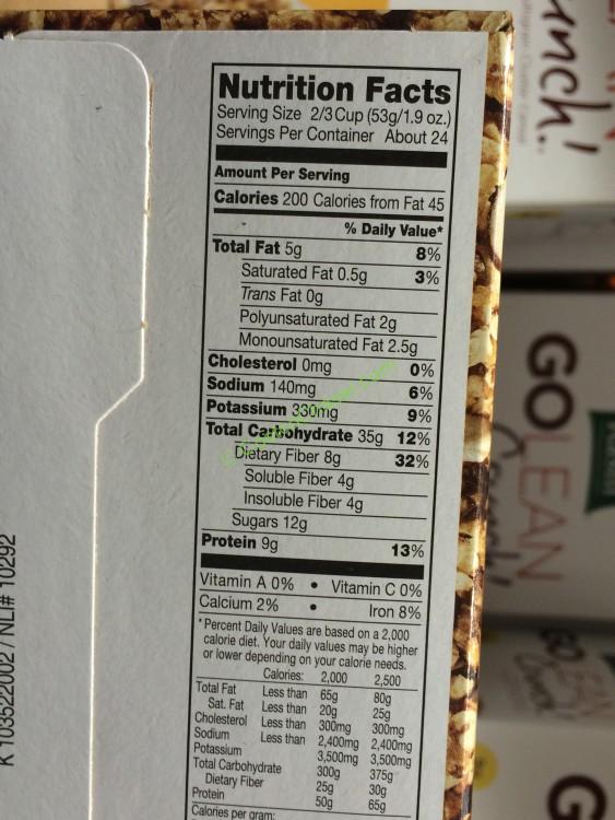 costco-281258-kashi-golden-crunch-honey-almond-flax-chart