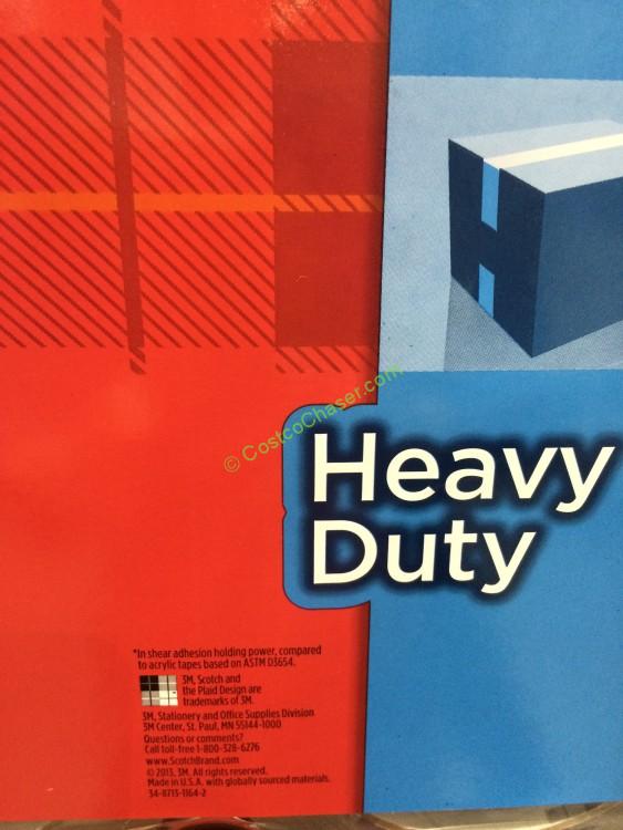 3M Scotch Heavy Duty Packaging Tape 8 PK CostcoChaser