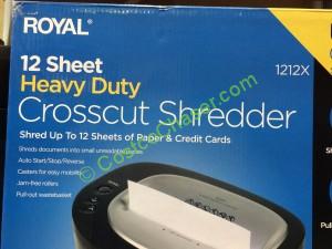 costco-663580-Royal-1212X-12-Sheet-Cross-Cut-Shredder-spec