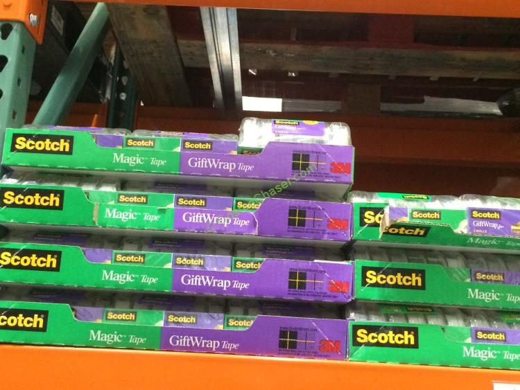 3M Scotch Magic Tape/Gift Wrap Tape 6PK 6600” Total CostcoChaser