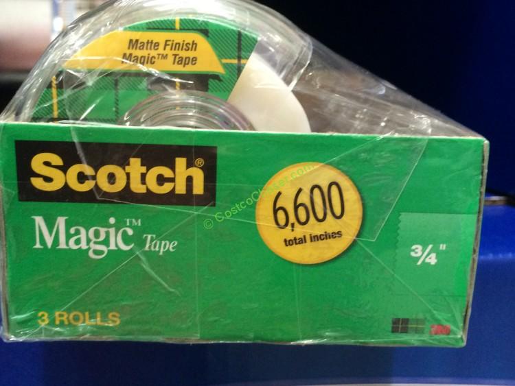 3M Scotch Magic Tape/Gift Wrap Tape 6PK 6600” Total CostcoChaser