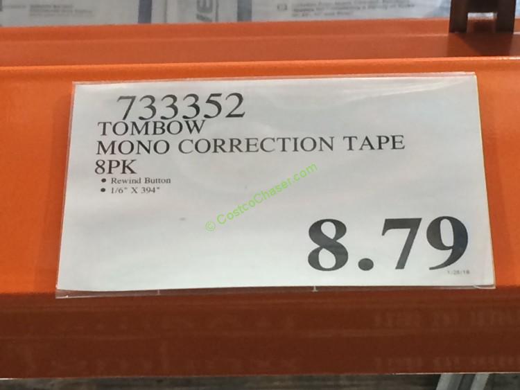 costco733352TombowMonoCorrectionTape8PKtag CostcoChaser