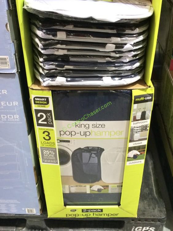 Smart Works 2PK Pop Up Hamper CostcoChaser