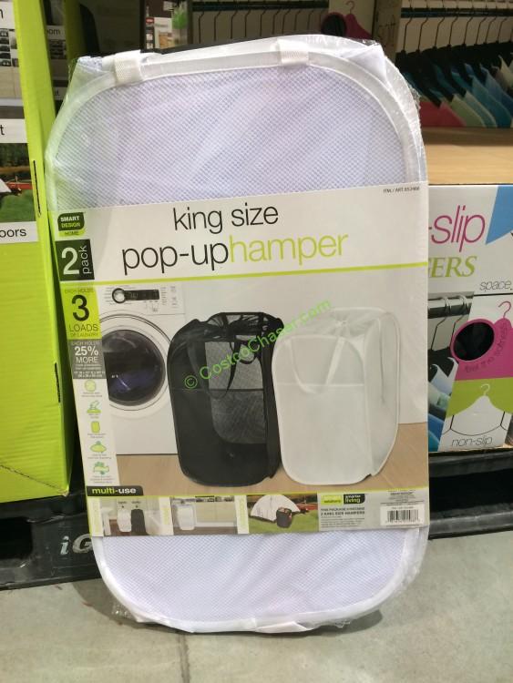 Smart Works 2PK Pop Up Hamper CostcoChaser