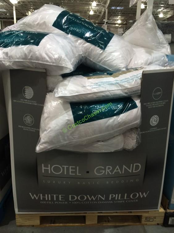 Details about   Hotel Grand White Down Pillow 