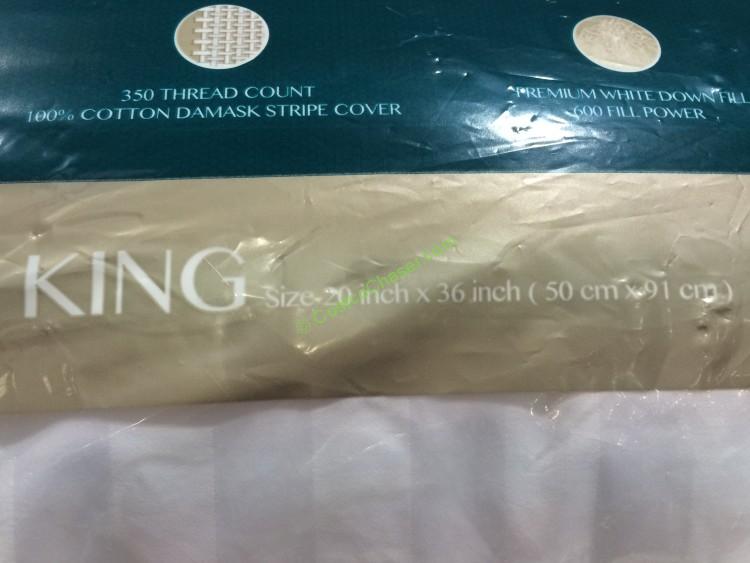 costco967176hotelgrandwhitedownpillowkingspec CostcoChaser