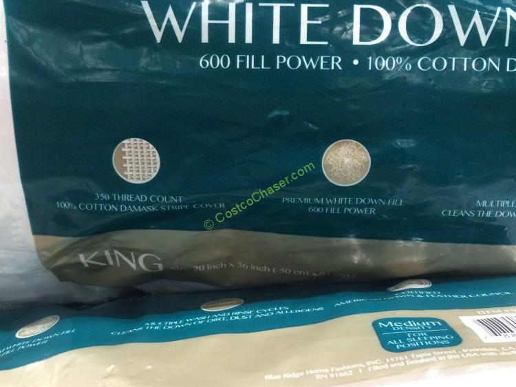 costco967176hotelgrandwhitedownpillowkingspec3 CostcoChaser