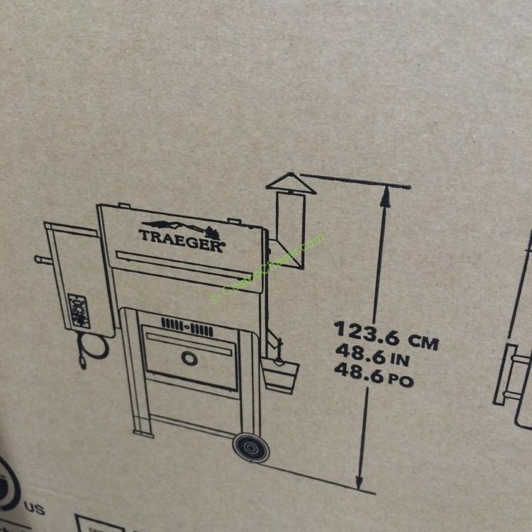 costco992154TraegerCentury22WoodPelletGrillwithWarmingDrawer