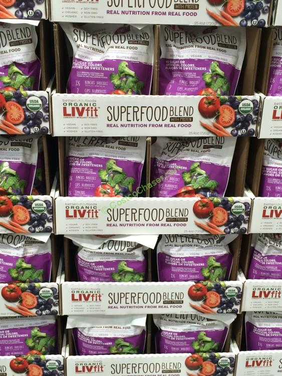 LIVFIT Organic Superfood Blend 25.4 Ounce Bag CostcoChaser