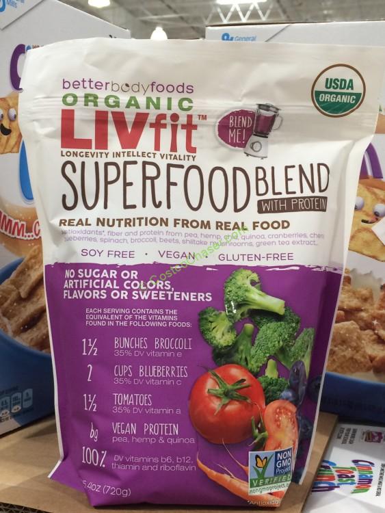 LIVFIT Organic Superfood Blend 25.4 Ounce Bag