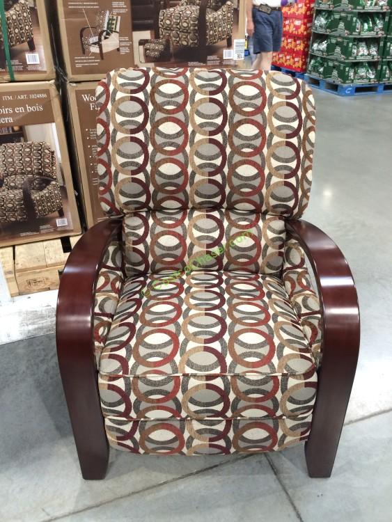 Synergy Home Push Back Fabric Recliner