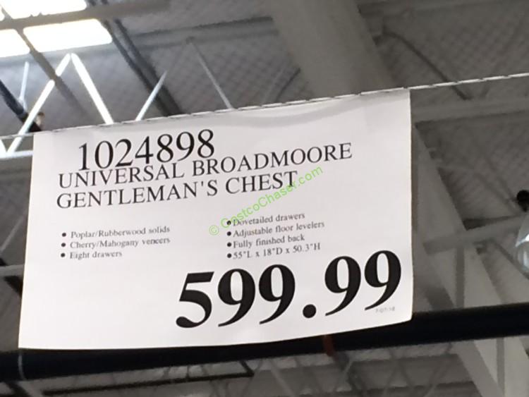 Universal Broadmoore Gentleman’s Chest CostcoChaser