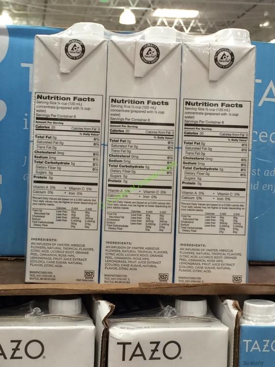 Costco1039277TAZOicedPassionTeaback CostcoChaser