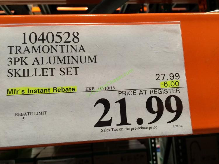 Costco-1040528-Tramontina-3PK-Aluminum-Skillet-Set-tag