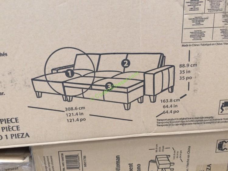 Costco-1043728-Fabric-Sectional-with-Storage-Ottoman-size