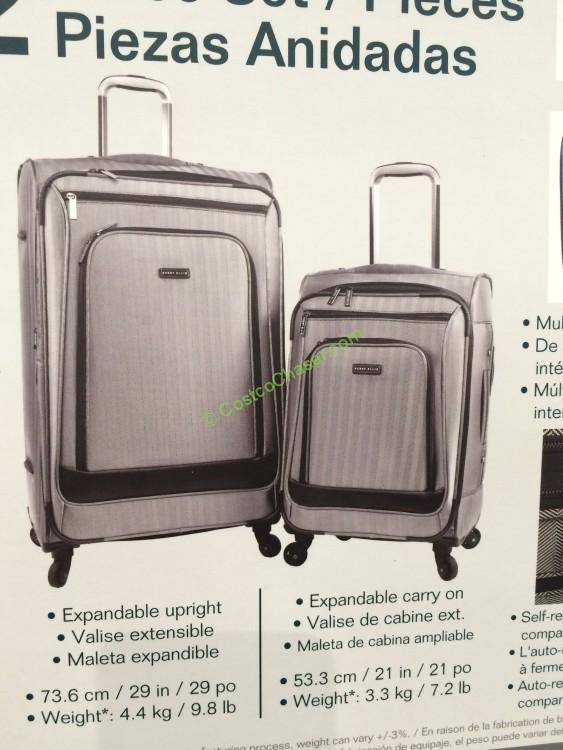 Costco-1045212-Perry-Ellis-Herringbone- Softside-Spinner-Set-tag-pic
