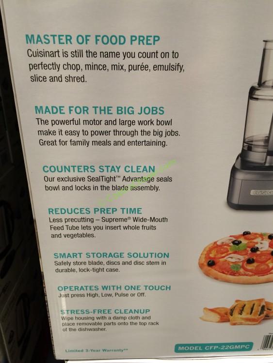 Costco1047770Cuisinart11CupFoodProcessorwithAccessoryCase