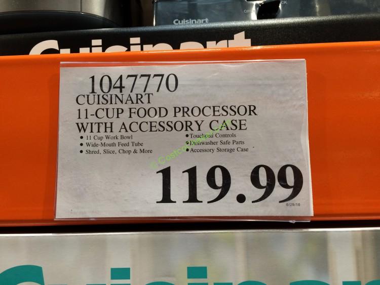 Cuisinart 11Cup Food processor with Accessory Case Model CFP22GMPC