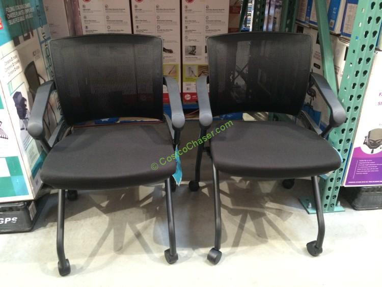True Innovations 2PK Conference Chairs Nesting with Casters Model#47170