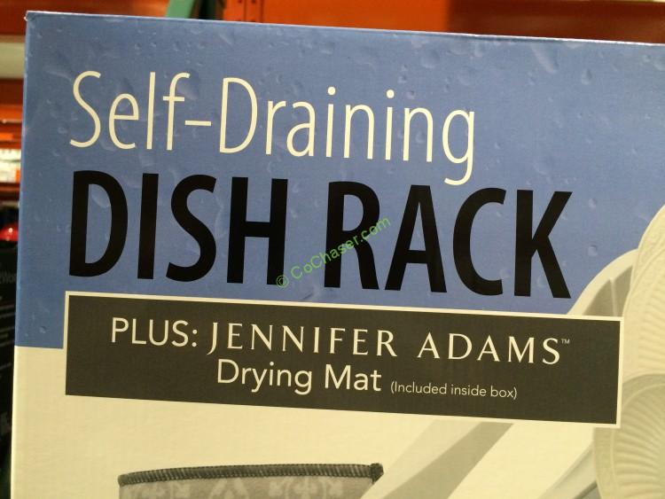 CreativeWare SelfDraining Dish Rack & Drying Mat CostcoChaser