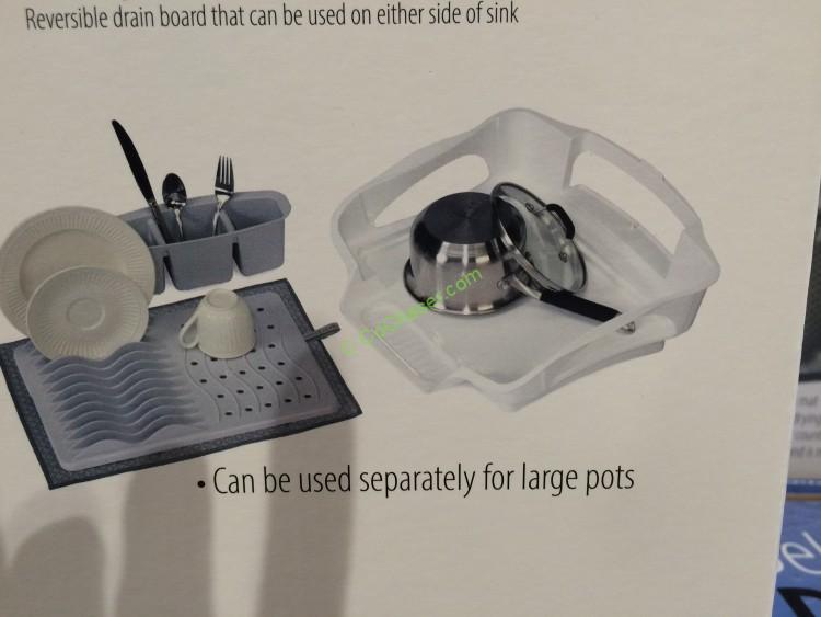 CreativeWare SelfDraining Dish Rack & Drying Mat CostcoChaser