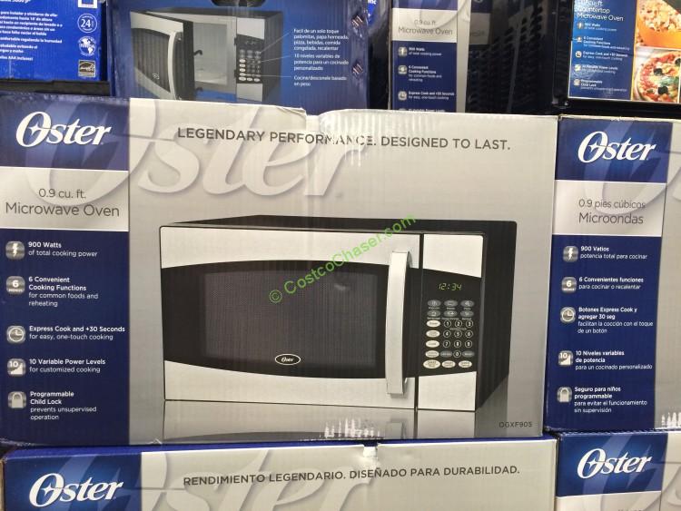 Costco1054297Oster0.9CUFTMicrowave oven OGFX905box CostcoChaser