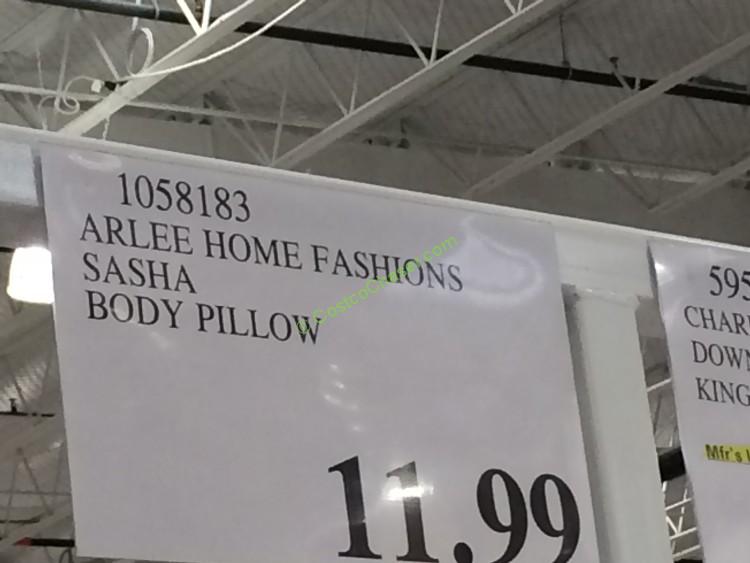Costco1058183ArleeHomeFashionsSashaBodyPillowtag CostcoChaser
