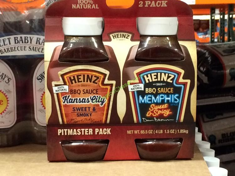 Heinz BBQ Sauce Variety 65.5 Ounce Pack