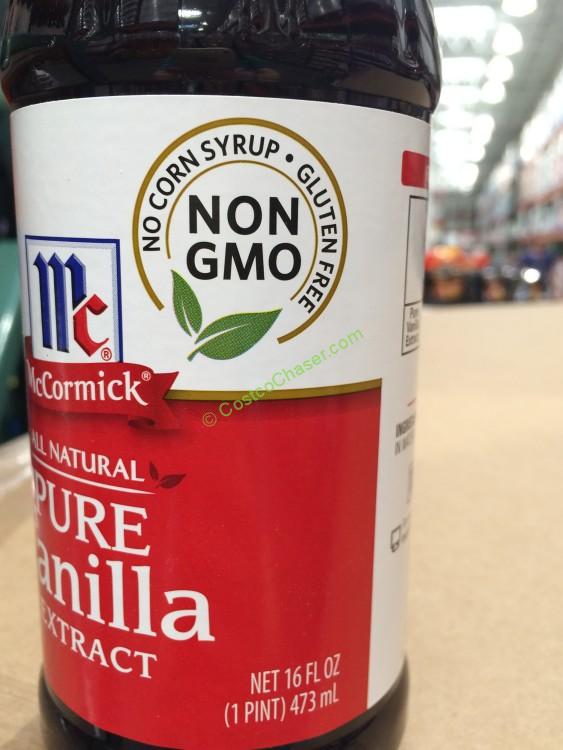 McCormick Pure Vanilla 16 Ounce Bottle CostcoChaser