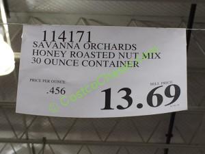 Costco-114171-Savana-Orchards-Honey-Roasted-Nut-Mix-tag