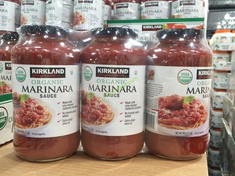 Kirkland Signature Organic Marinara Sauce 3/32 Ounce