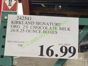 Costco-242541-Kirkland-Signature-Organic-2- Chocolate-Milk-tag
