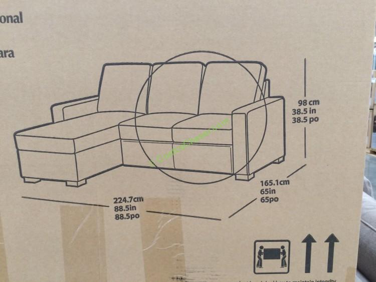 Costco-437604-Pulaski-Furniture-Convertible-Sofa--size